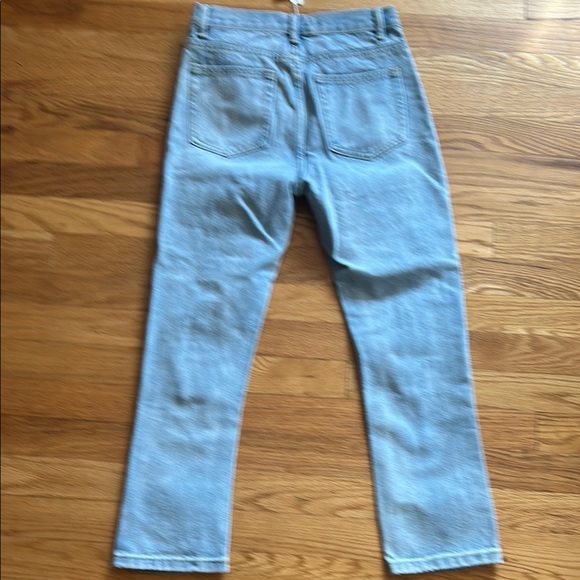 Adika Blue Straight Leg Distressed Jeans - Picture 4 of 4